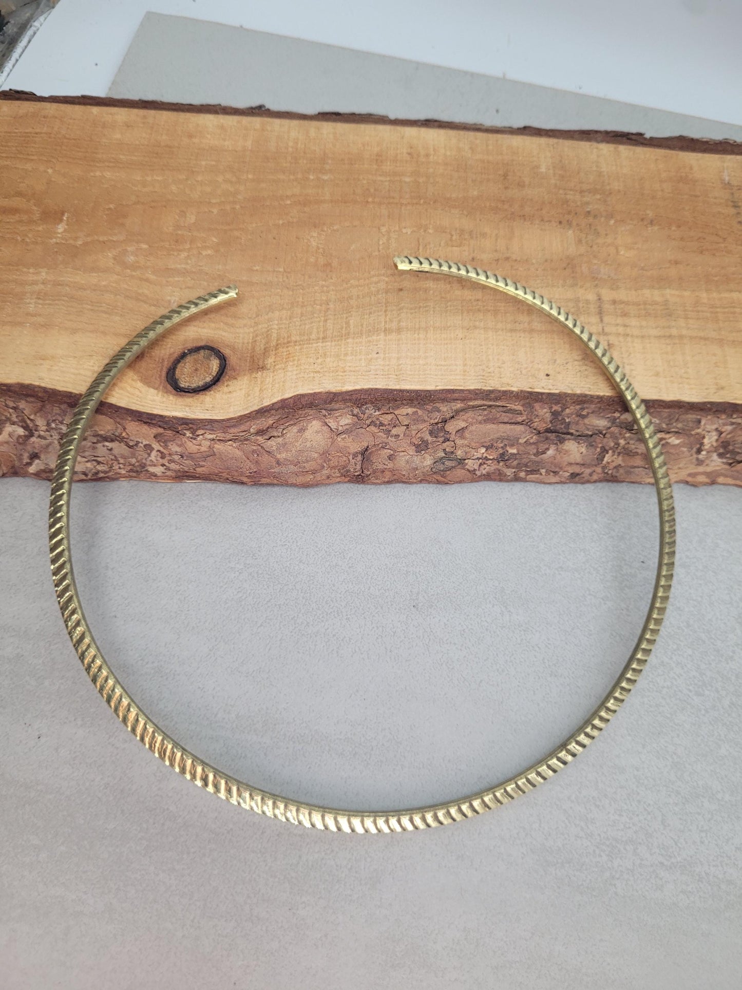 Brass choker / Silver jewellery / Tribal / Unique design / Gift / Boho / Bohemian / Festival / Hippie / Ethnic