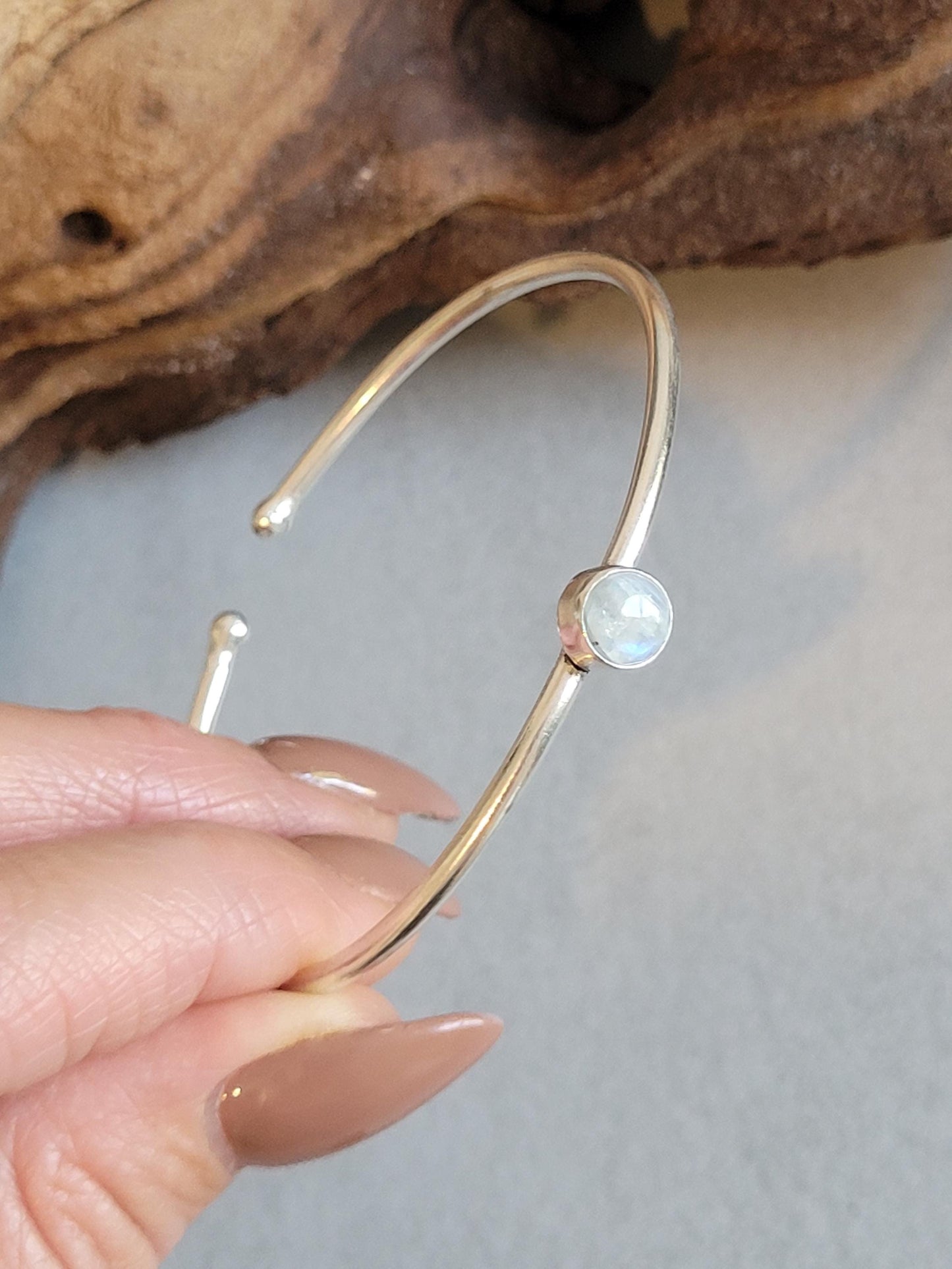 Silver bangle / Cute bracelet / Bracelet / Silver / Gift idea / Boho / Minimal / Minimalist / Minimal / Elegant / Stackable
