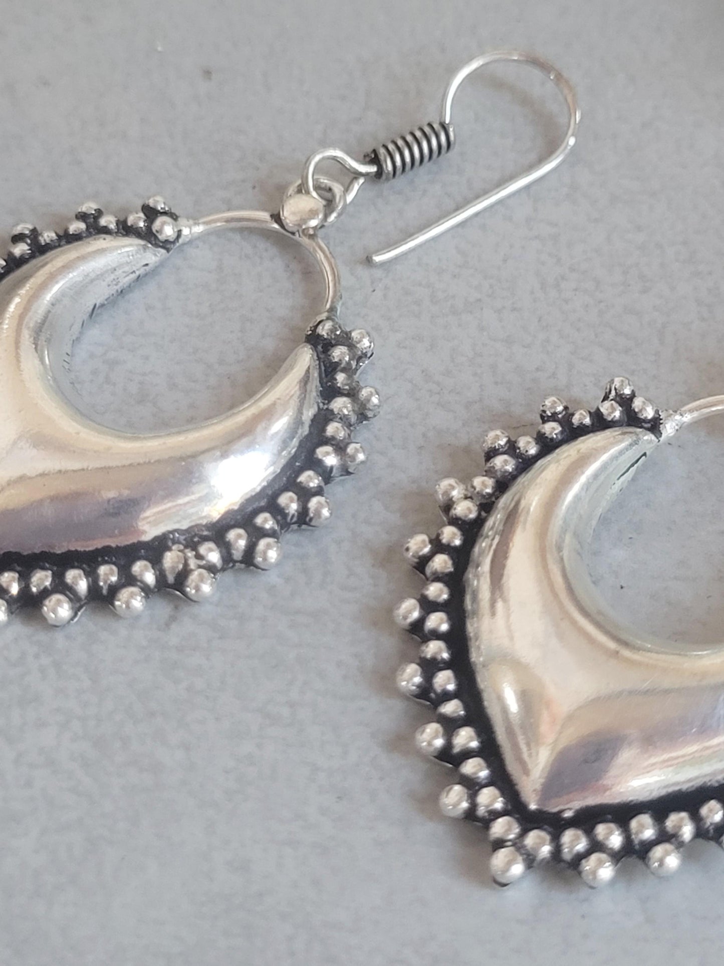 Dangle earrings/ Silver jewelery/ Gift for her / Hypoallergenic earrings