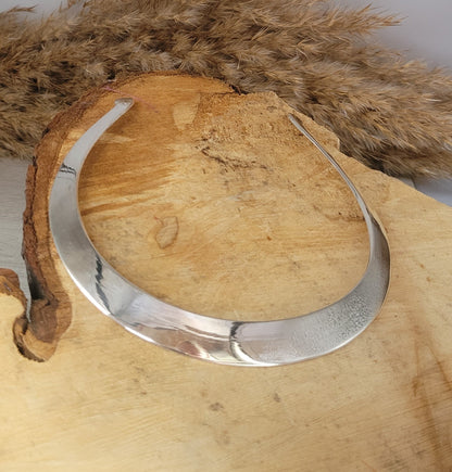 Ethinic choker / Silver necklace / chokers / Rustic / Lightweight / Silver jewellery/ Tribal / Gypsy / Statement