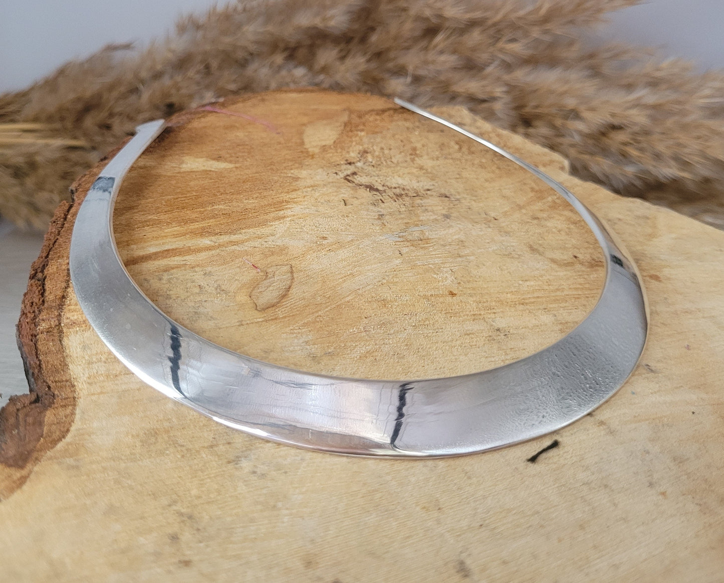 Ethinic choker / Silver necklace / chokers / Rustic / Lightweight / Silver jewellery/ Tribal / Gypsy / Statement