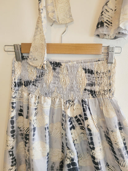 Top and trouser set / Co-ord set / Bohemian clothing / Bamboo silk / Cute set / Hippie / Wrap top / Hippie trousers / Wrap over