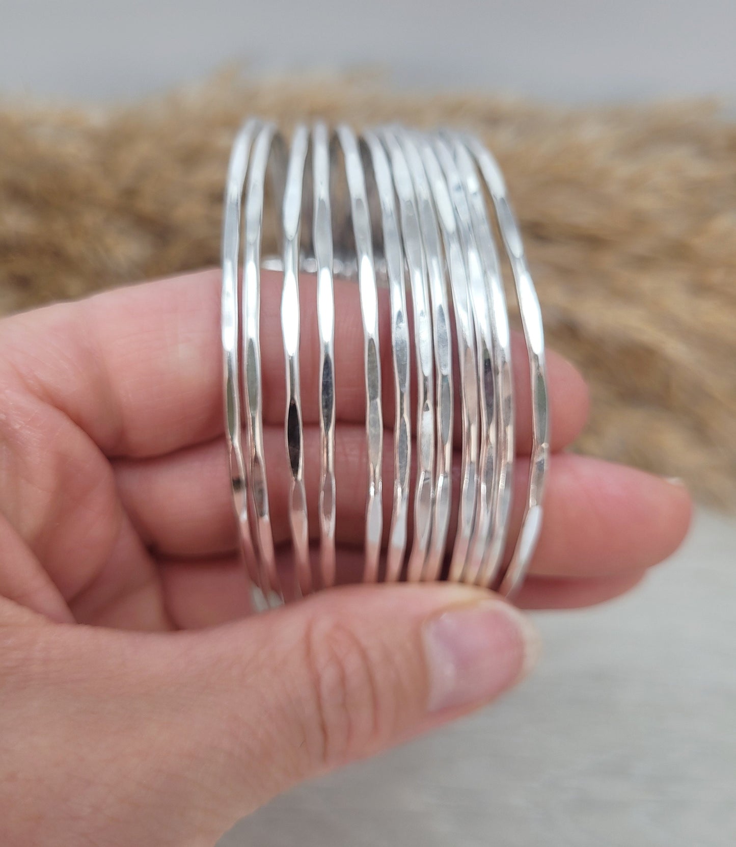 Silver cuff bracelet / Statement jewellery / Boho style / Bohemian / Gift / Hippie / Tribal / Free uk shipping / Cuff arm bracelet