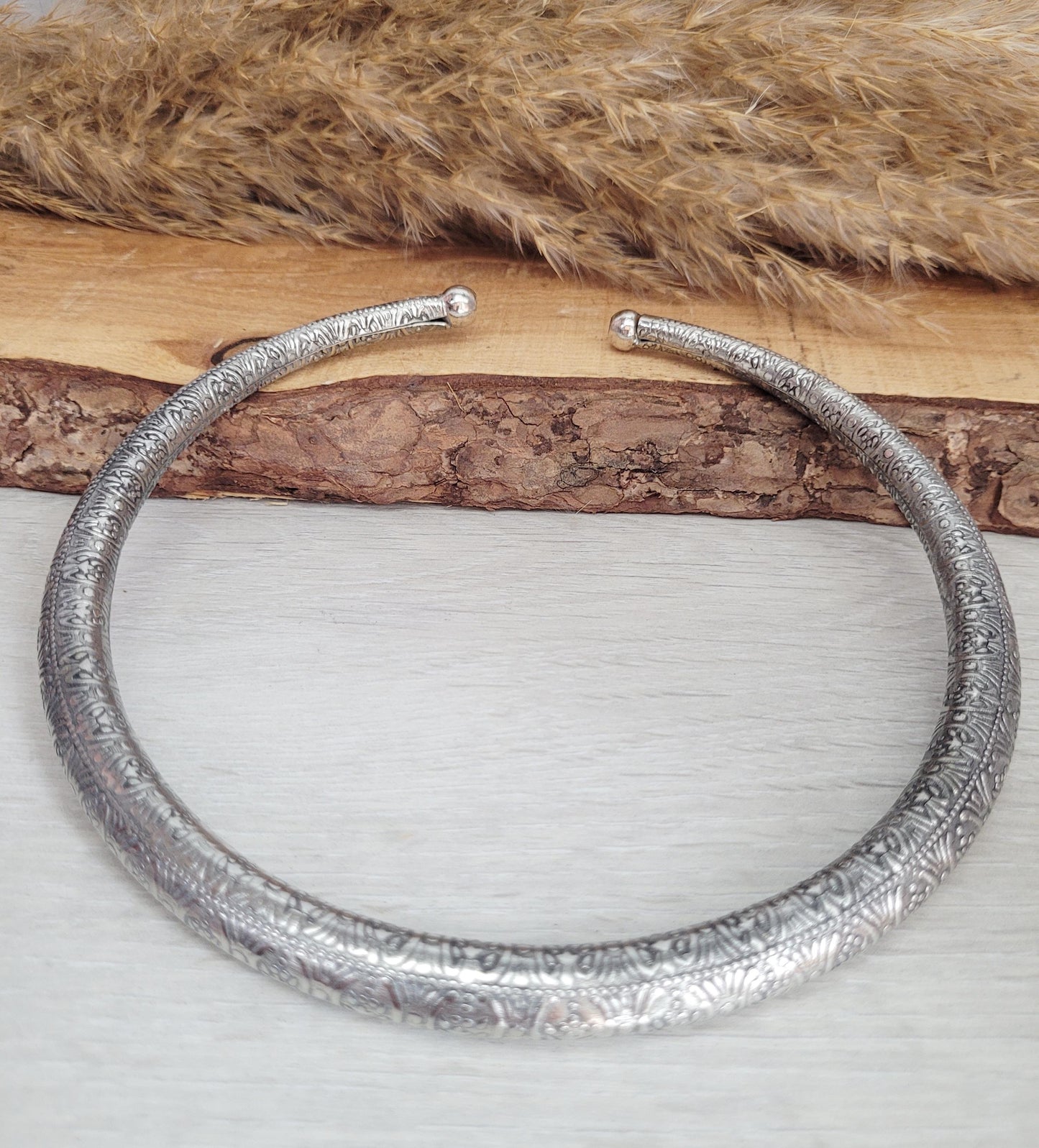 Silver choker / Silver jewellery / Tribal / Unique design / Gift / Boho / Bohemian / Festival / Hippie / Ethnic
