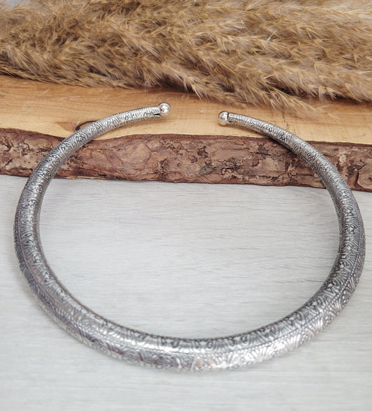Silver choker / Silver jewellery / Tribal / Unique design / Gift / Boho / Bohemian / Festival / Hippie / Ethnic