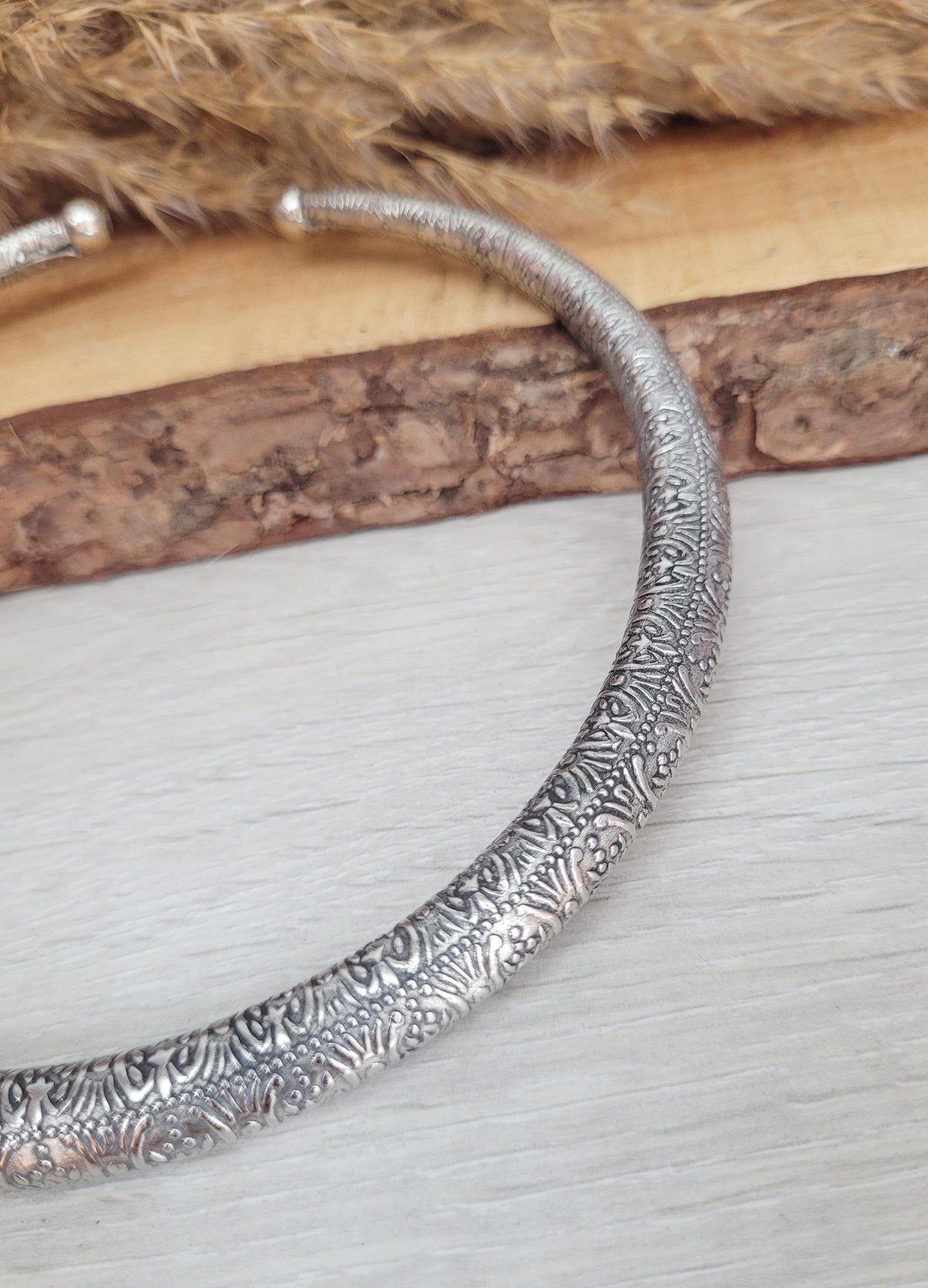 Silver choker / Silver jewellery / Tribal / Unique design / Gift / Boho / Bohemian / Festival / Hippie / Ethnic