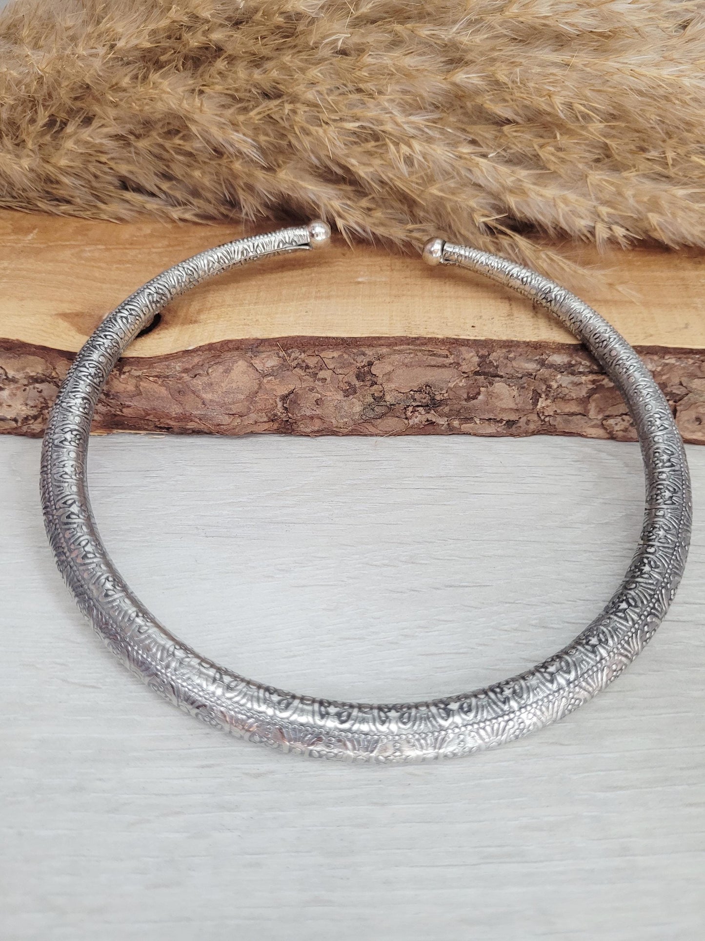 Silver choker / Silver jewellery / Tribal / Unique design / Gift / Boho / Bohemian / Festival / Hippie / Ethnic