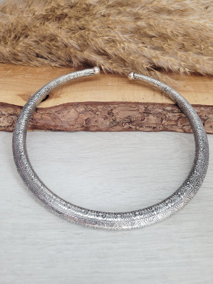 Silver choker / Silver jewellery / Tribal / Unique design / Gift / Boho / Bohemian / Festival / Hippie / Ethnic