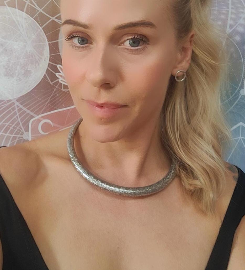 Silver choker / Silver jewellery / Tribal / Unique design / Gift / Boho / Bohemian / Festival / Hippie / Ethnic