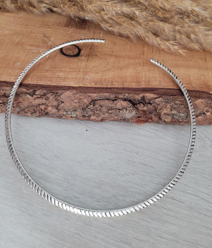 Silver choker / Silver jewellery / Tribal / Unique design / Gift / Boho / Bohemian / Festival / Hippie / Ethnic