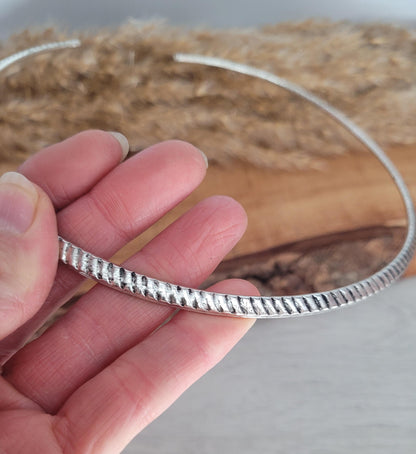Silver choker / Silver jewellery / Tribal / Unique design / Gift / Boho / Bohemian / Festival / Hippie / Ethnic