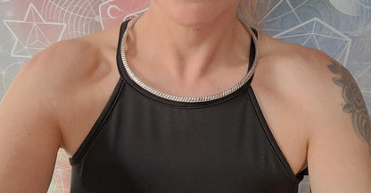 Silver choker / Silver jewellery / Tribal / Unique design / Gift / Boho / Bohemian / Festival / Hippie / Ethnic