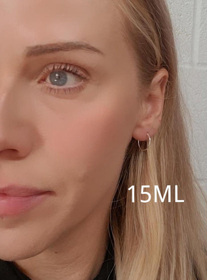 Sterling silver hoops / Small hoops / Hugges / Hoops / Small hoops / Minimalist / Simple / Gift