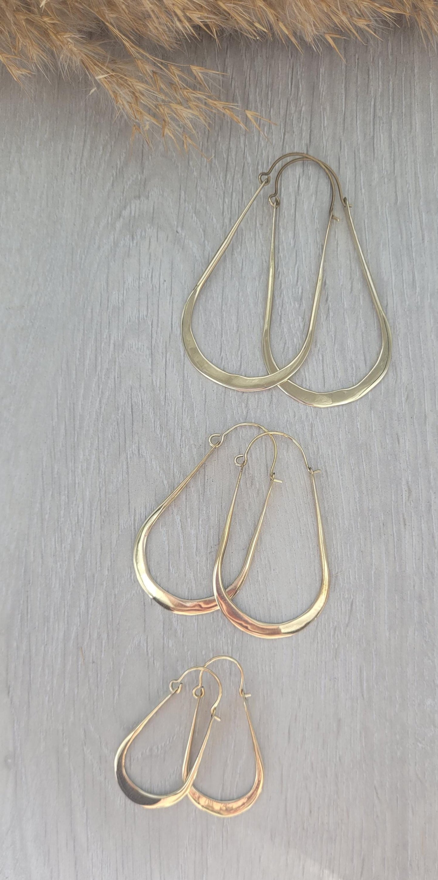 golden hoops / Unique design / Gift / Hoops / Large / Bohemian / Drop earrings / Ethnic