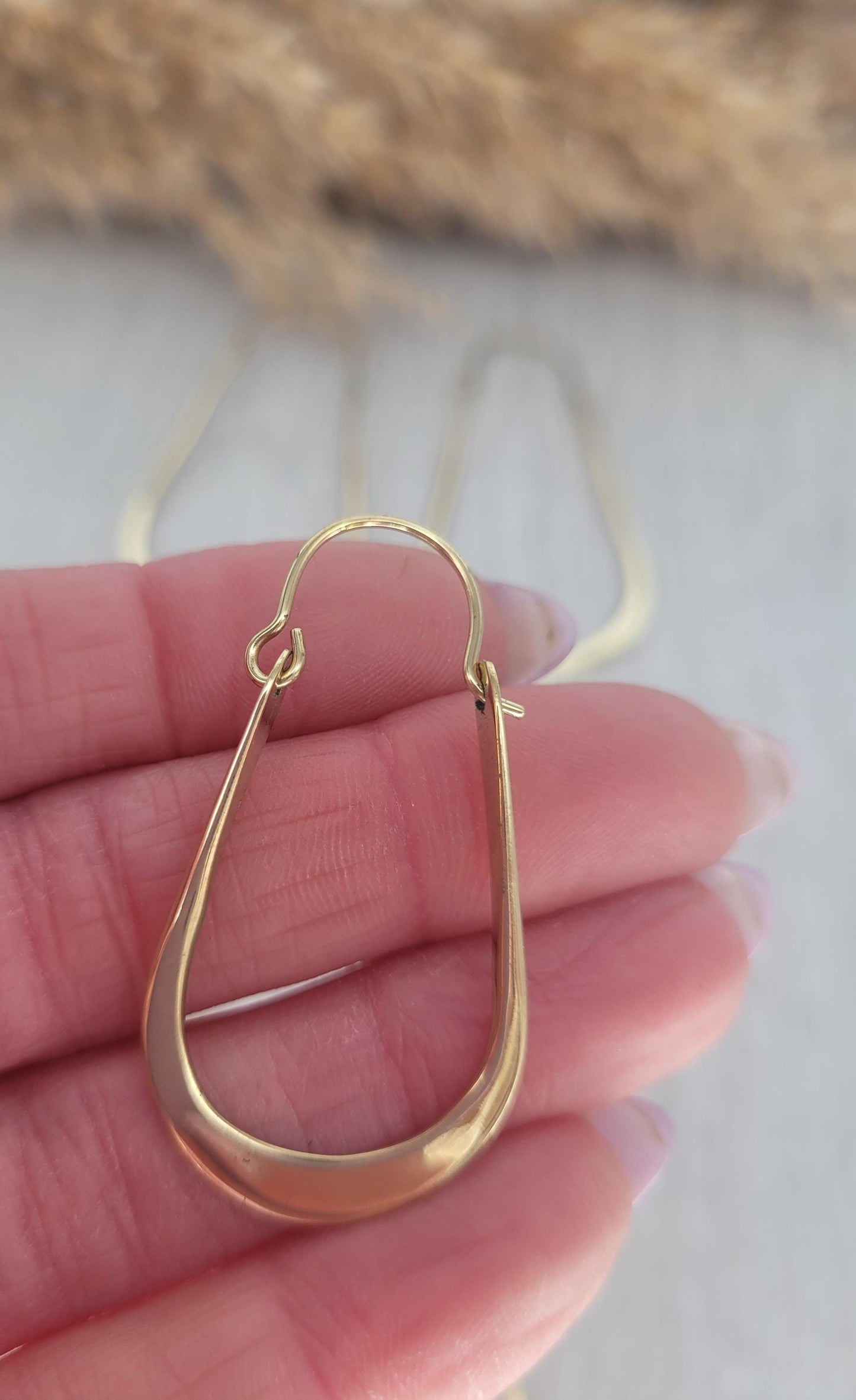 golden hoops / Unique design / Gift / Hoops / Large / Bohemian / Drop earrings / Ethnic