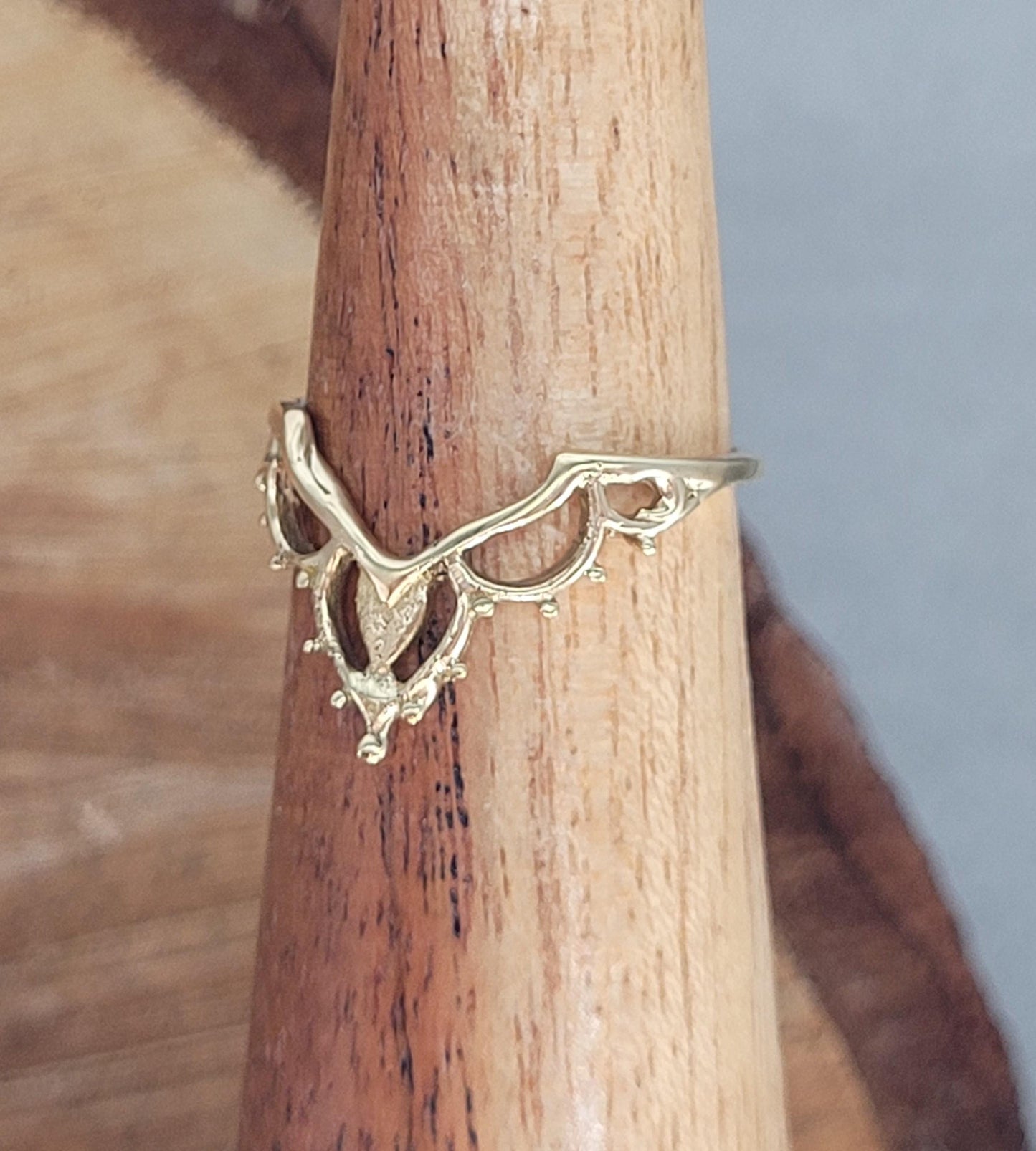 Bohemian style ring / Minimal / Minimalist / Gift / Free uk shipping / Golden ring / Elegant / Simple / Dainty / Gift / Brass / Gold