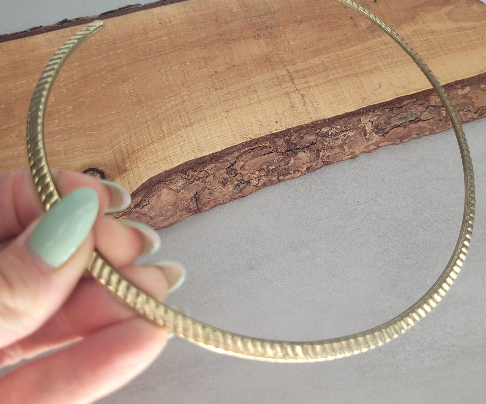 Brass choker / Silver jewellery / Tribal / Unique design / Gift / Boho / Bohemian / Festival / Hippie / Ethnic