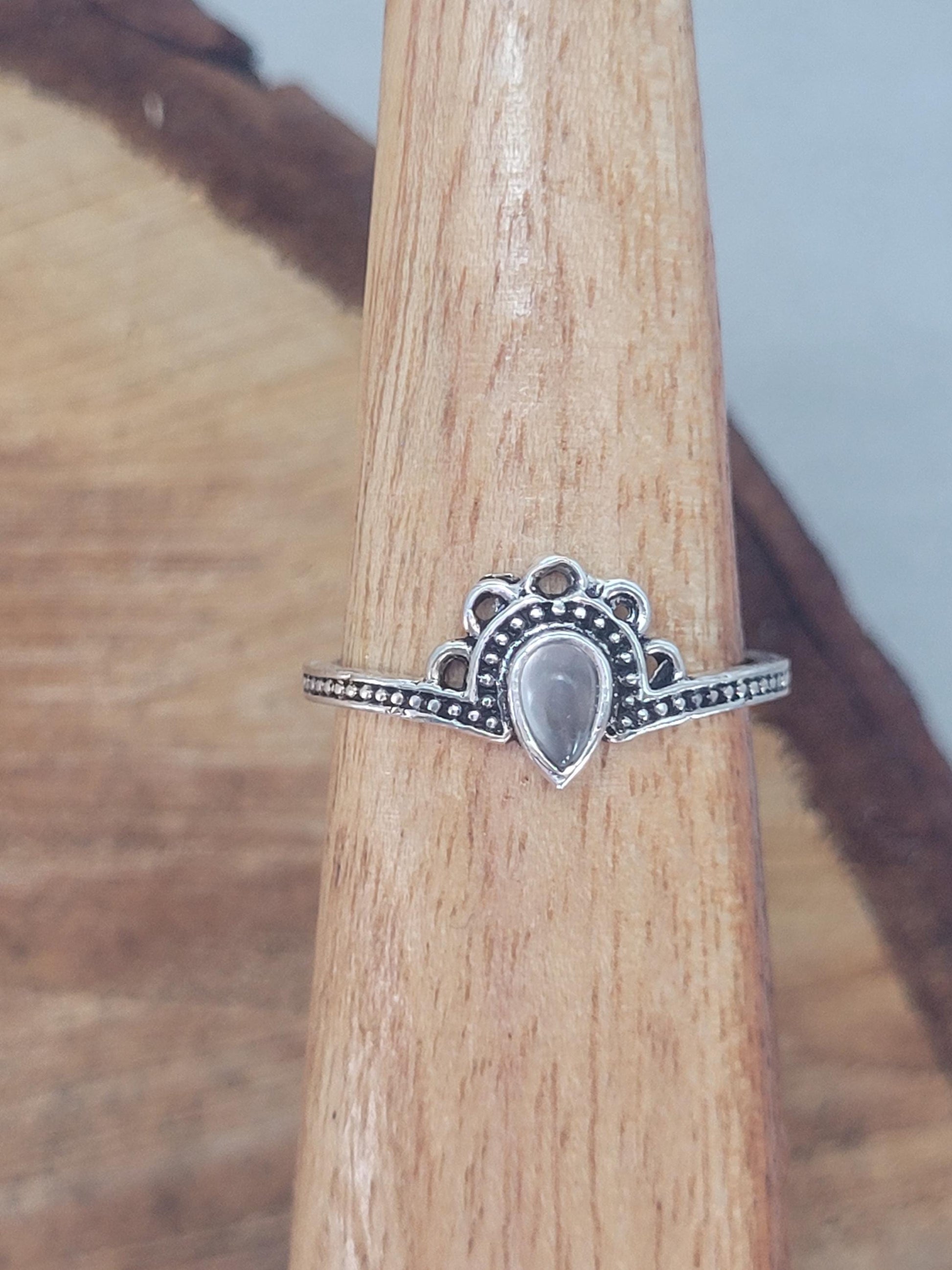 Silver ring / Simple / Simplicity / Flower / Nature-inspired style / Gift / Ethnic/ Cute gift / Silver / Elegant / Minimal range