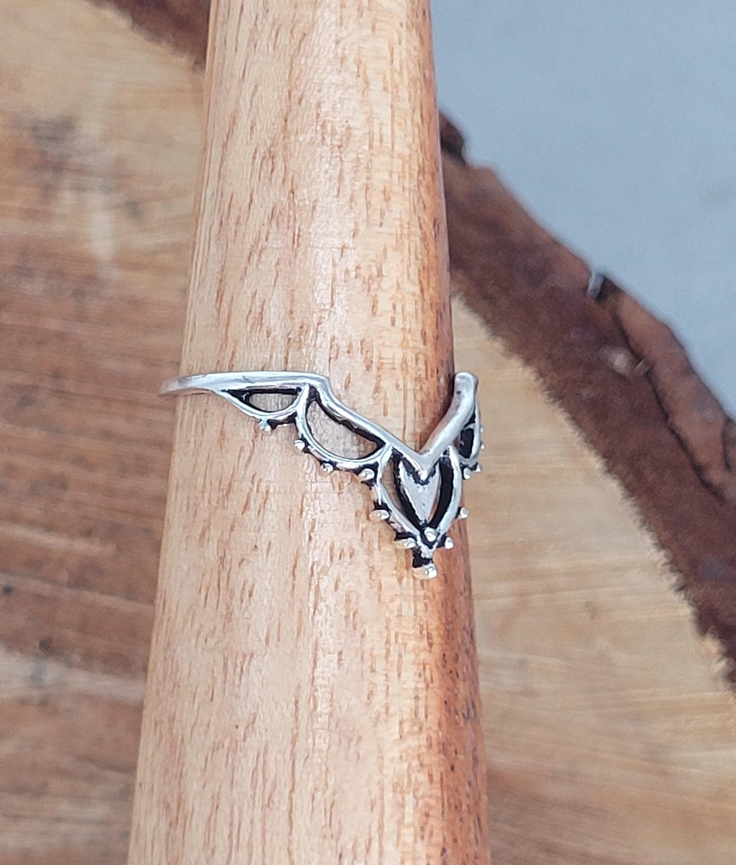 Bohemian style ring / Minimal / Minimalist / Gift / Free uk shipping / Silver ring / Elegant / Simple / Dainty / Gift