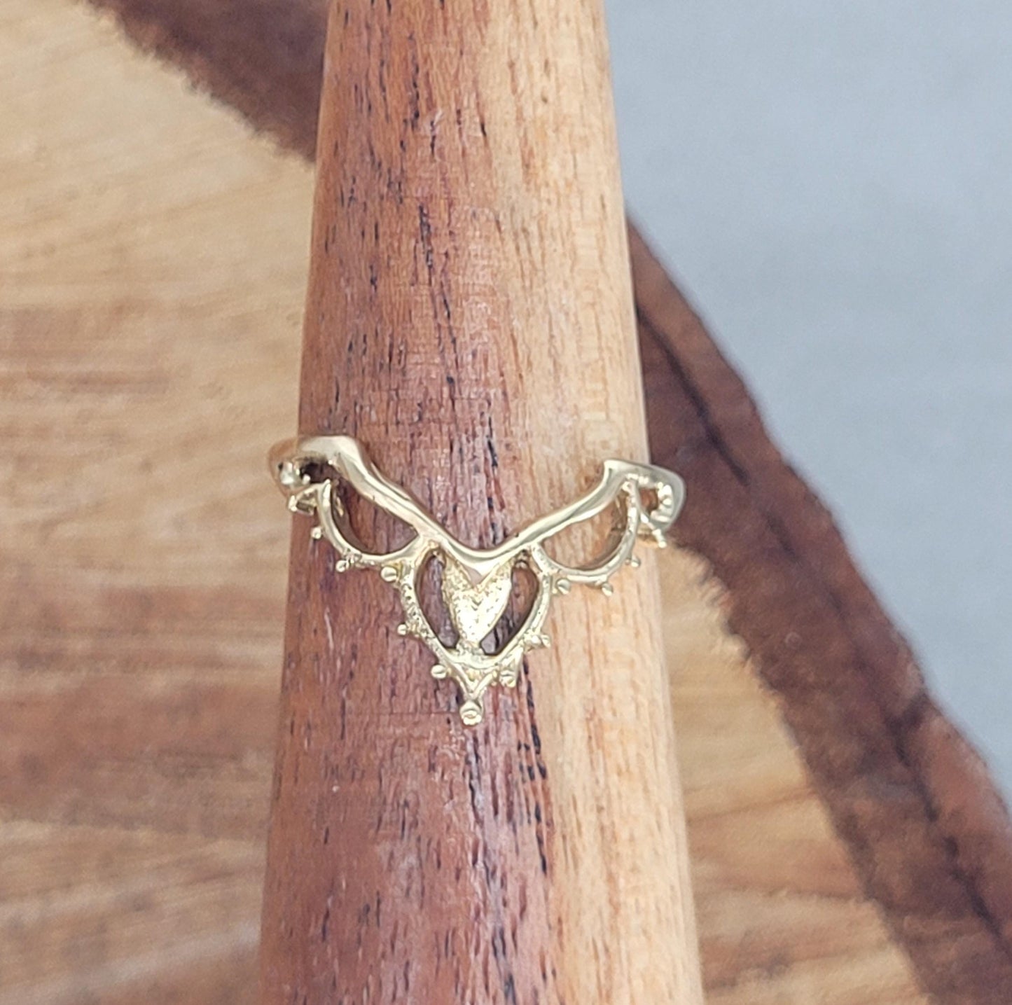 Bohemian style ring / Minimal / Minimalist / Gift / Free uk shipping / Golden ring / Elegant / Simple / Dainty / Gift / Brass / Gold