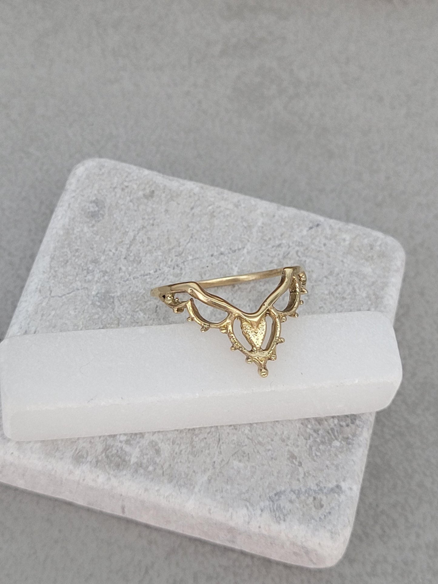 Bohemian style ring / Minimal / Minimalist / Gift / Free uk shipping / Golden ring / Elegant / Simple / Dainty / Gift / Brass / Gold