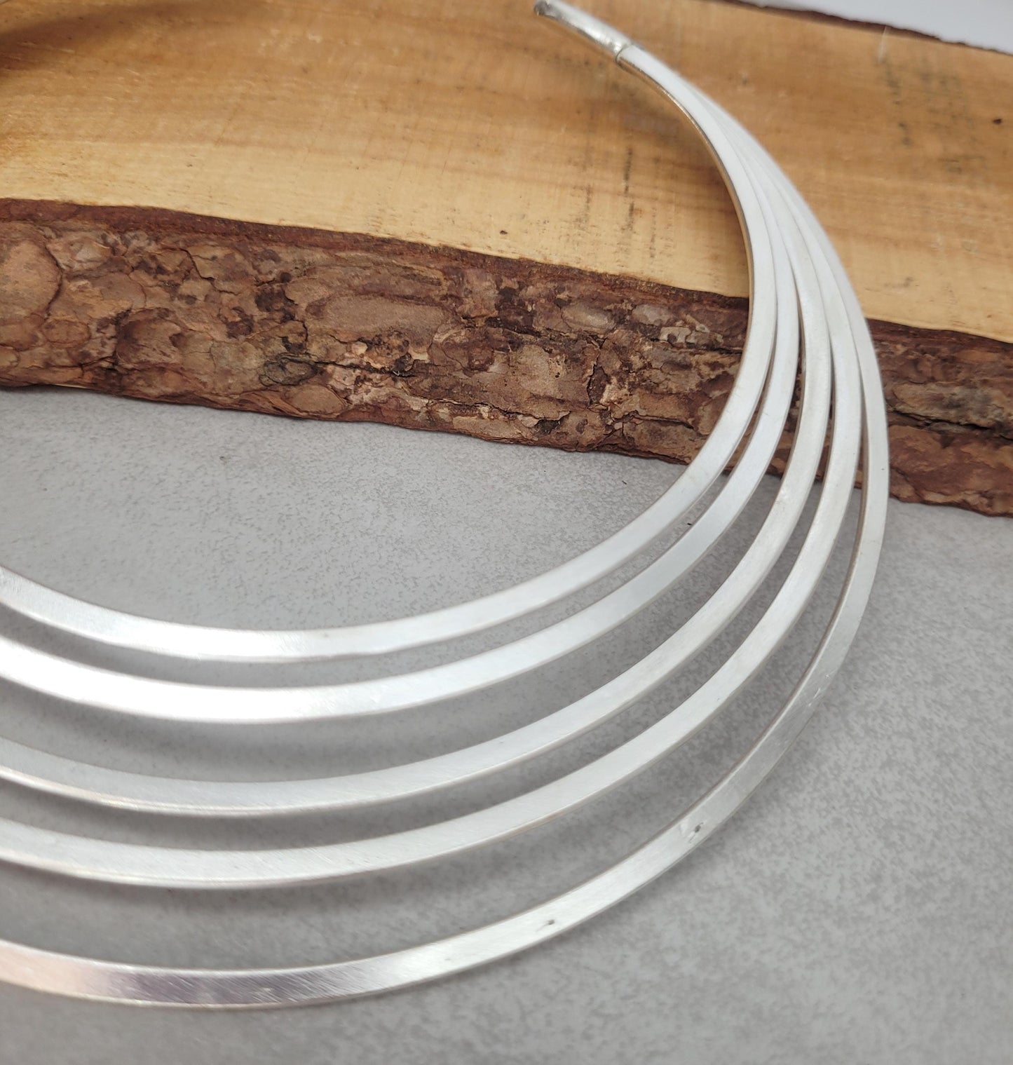 Silver choker necklace / Unique design / Ethnic necklace / Gift / Silver / Statement / Luxurious / Modern / Minimal / Elegant / Ornate