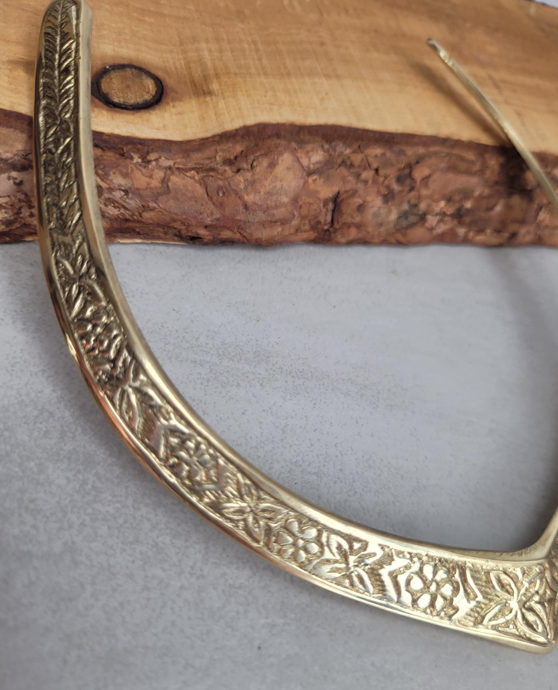Golden choker / Brass jewellery / Tribal / Unique design / Gift / Boho / Bohemian / Festival / Hippie / Ethnic