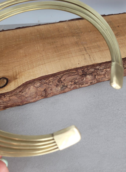 Golden choker necklace / Unique design / Ethnic necklace / Gift / Silver / Statement / Luxurious / Modern / Minimal / Elegant / Brass