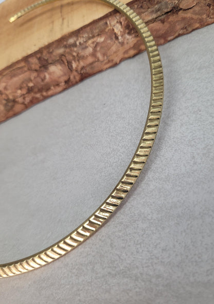 Brass choker / Silver jewellery / Tribal / Unique design / Gift / Boho / Bohemian / Festival / Hippie / Ethnic