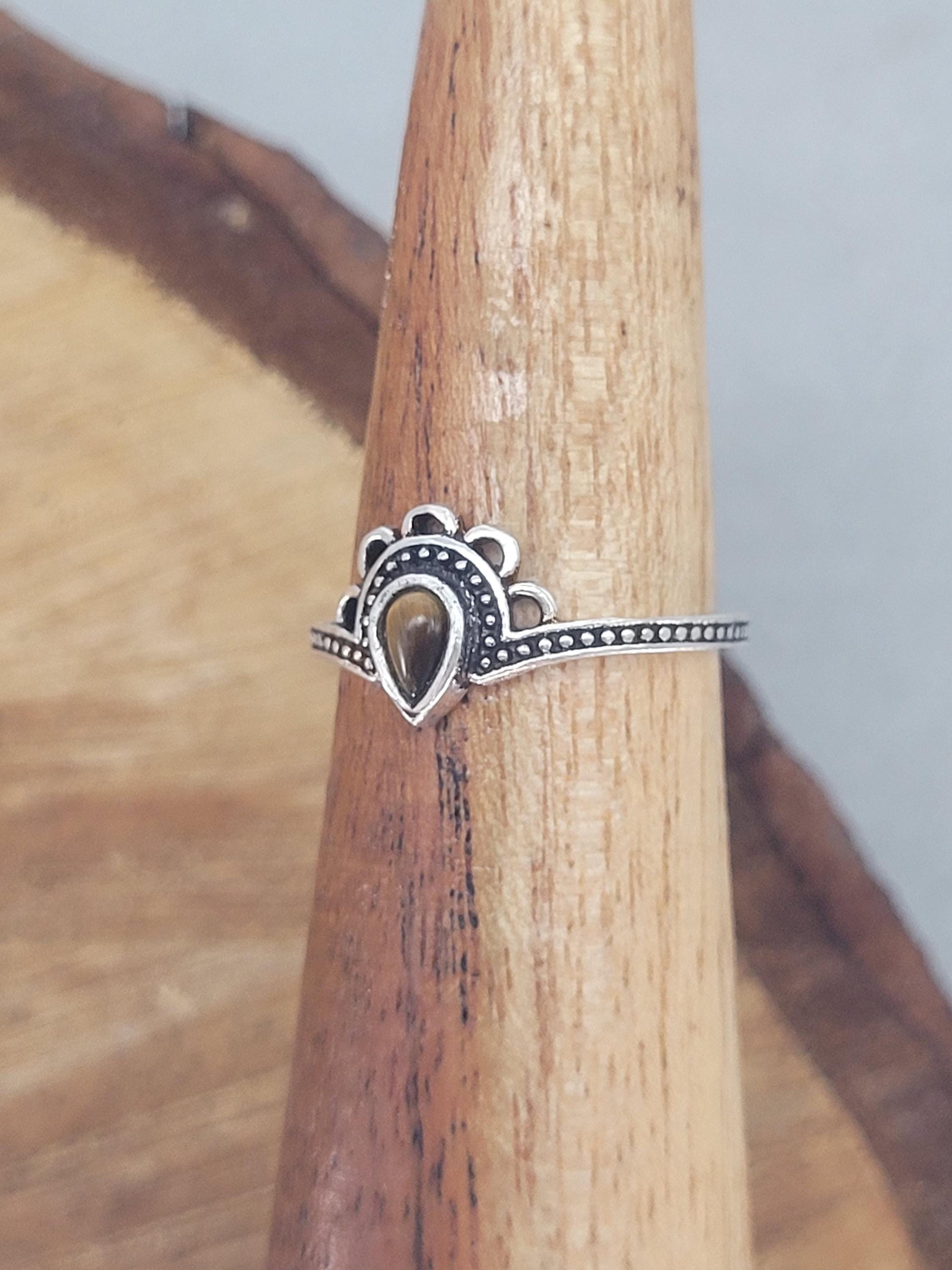 Silver ring / Simple / Simplicity / Flower / Nature-inspired style / Gift / Ethnic/ Cute gift / Silver / Elegant / Minimal range