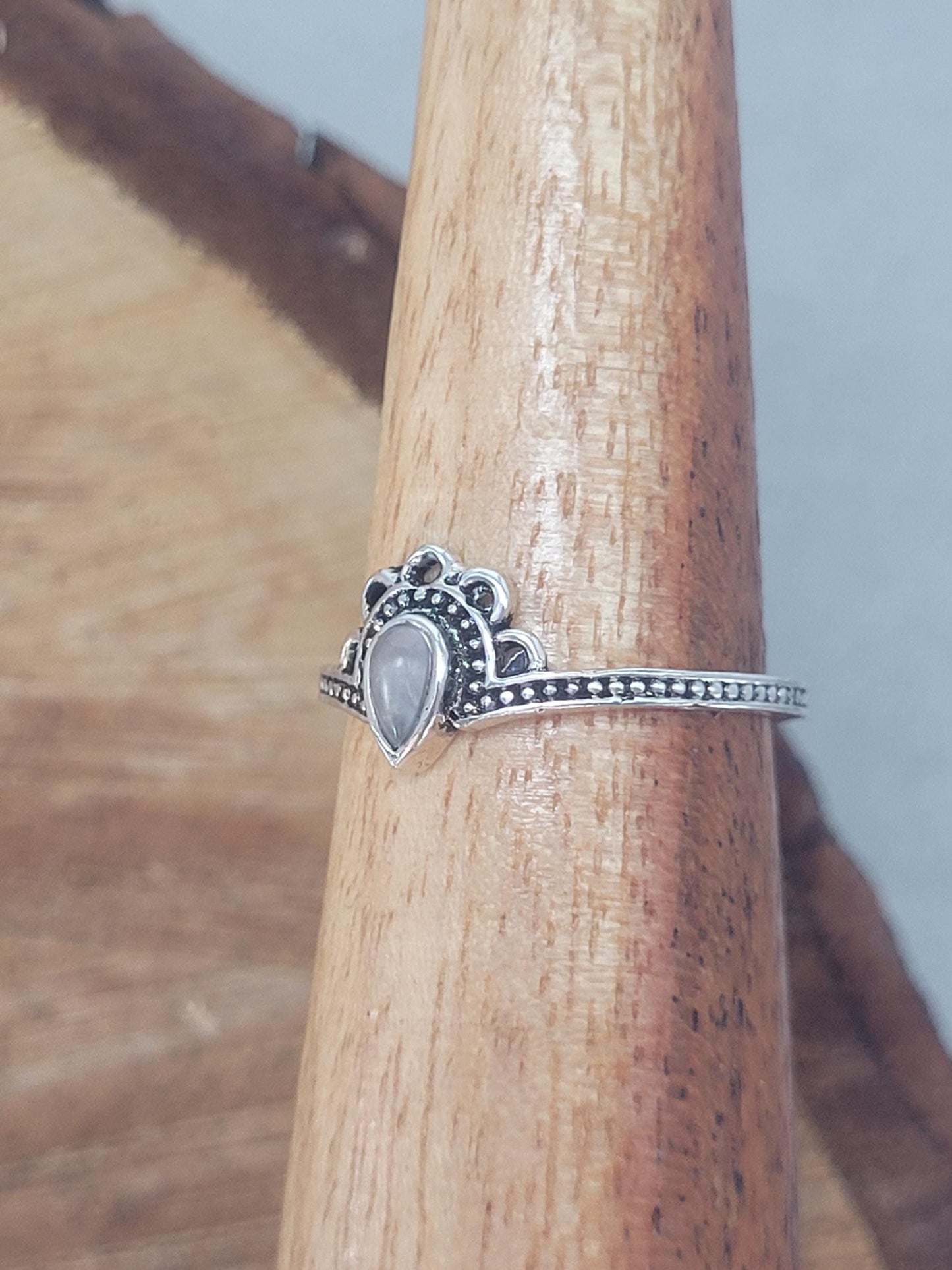 Silver ring / Simple / Simplicity / Flower / Nature-inspired style / Gift / Ethnic/ Cute gift / Silver / Elegant / Minimal range