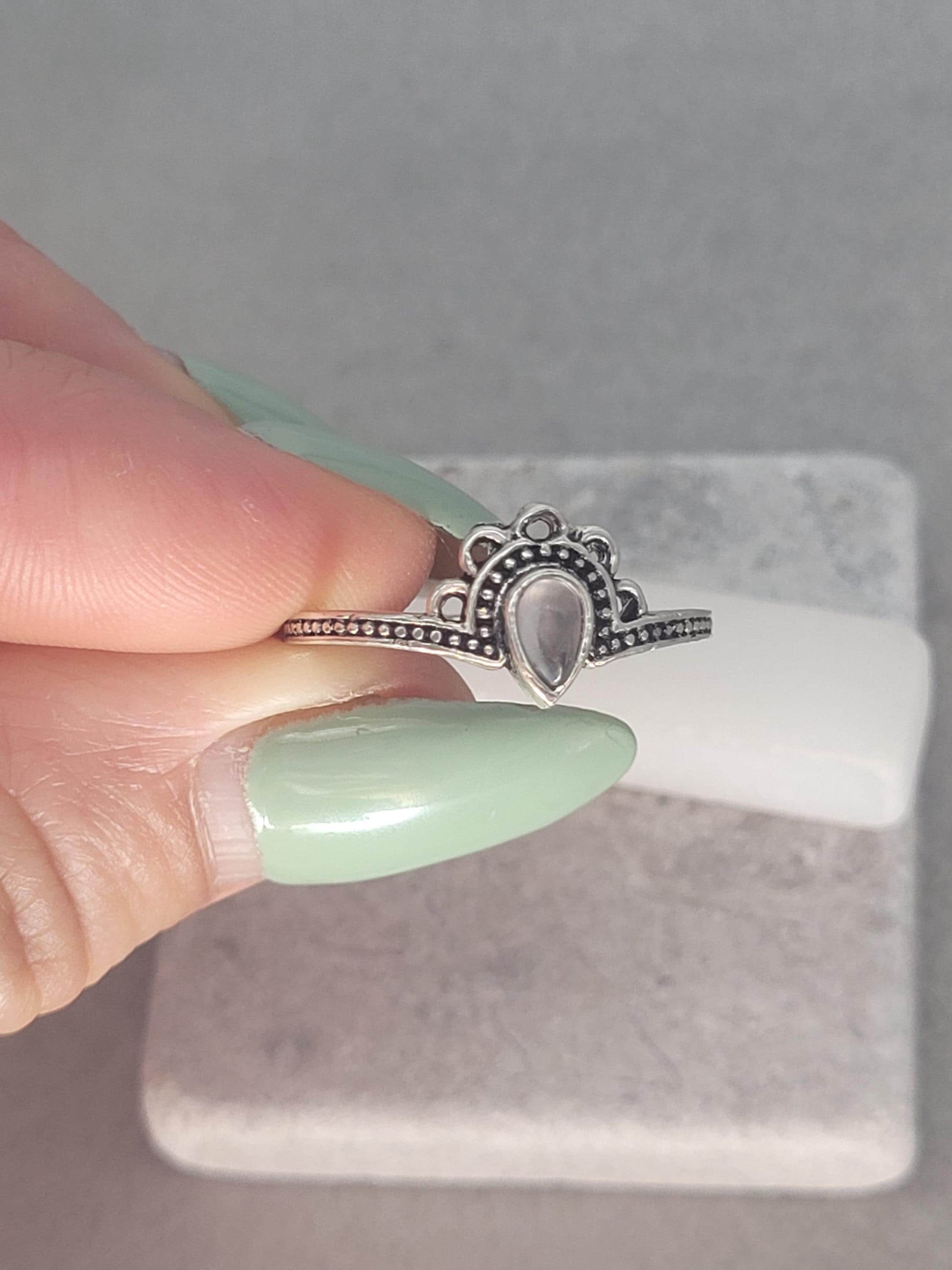 Silver ring / Simple / Simplicity / Flower / Nature-inspired style / Gift / Ethnic/ Cute gift / Silver / Elegant / Minimal range
