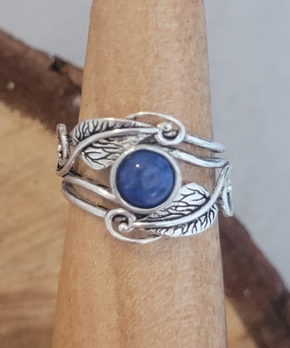 Silver feather ring / Statement / Gift / Ethnic / Elegant / Brass jewellery / Pretty / Gift idea / Detailed ring