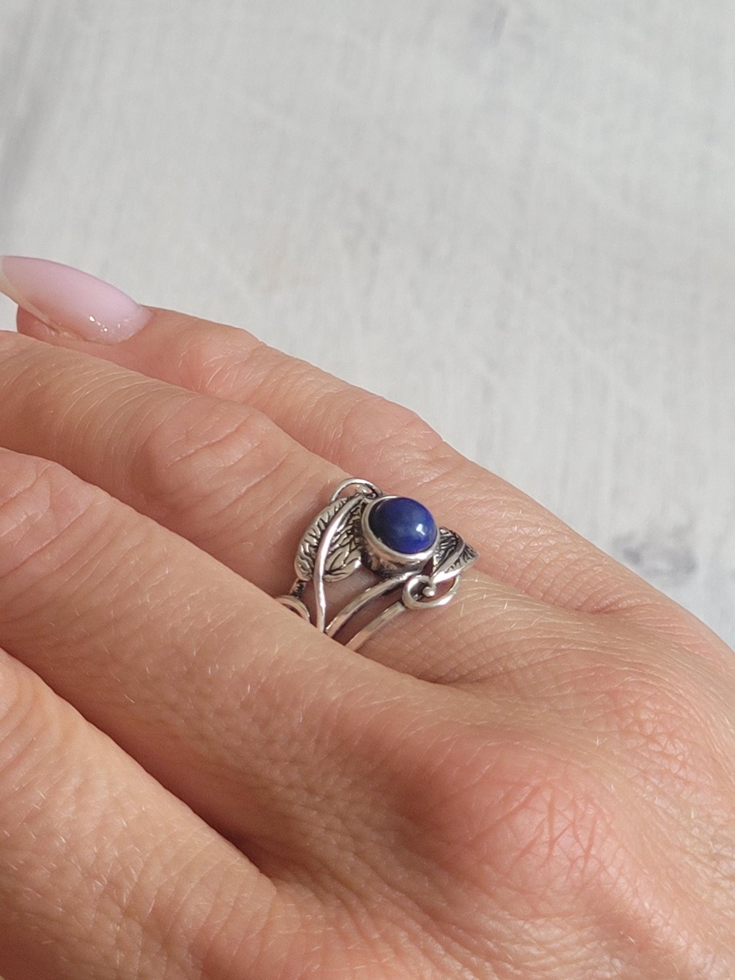 Silver feather ring / Statement / Gift / Ethnic / Elegant / Brass jewellery / Pretty / Gift idea / Detailed ring