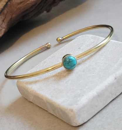 Brass bangle / Gold bracelet / Bracelet / Golden / Brass / Boho / Minimal / Minimalist / Minimal / Elegant / Stackable