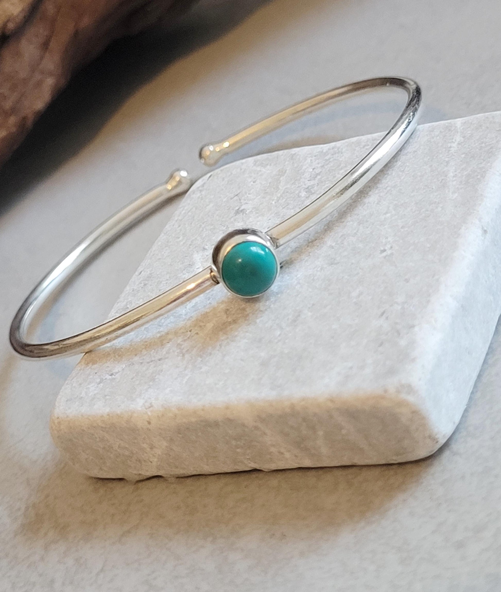 Silver bangle / Silver bracelet / Bracelet / Gift idea / Boho / Minimal / Minimalist / Minimal / Elegant / Stackable