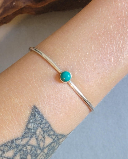 Silver bangle / Silver bracelet / Bracelet / Gift idea / Boho / Minimal / Minimalist / Minimal / Elegant / Stackable