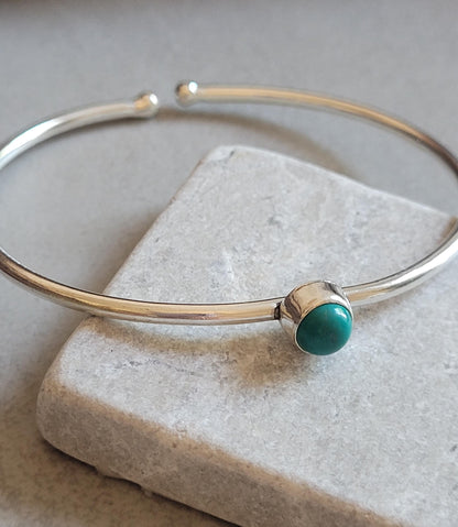 Silver bangle / Silver bracelet / Bracelet / Gift idea / Boho / Minimal / Minimalist / Minimal / Elegant / Stackable