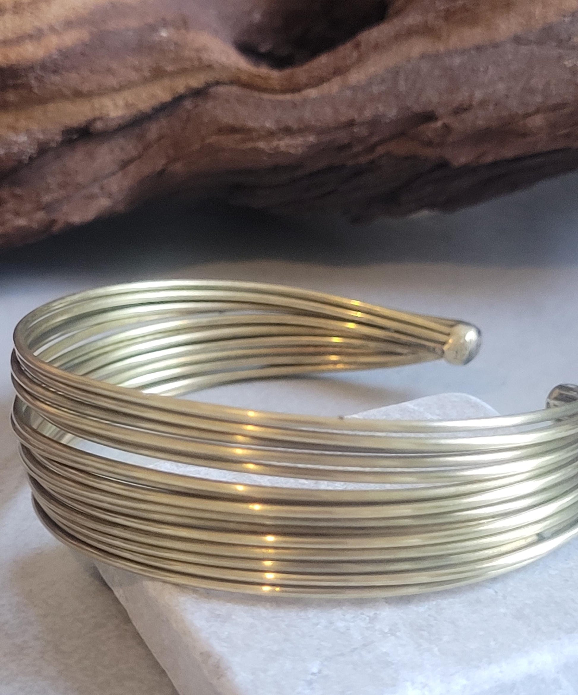 Brass bracelet / Detailed bracelet / Bangle Cuff / Simple / Minimal / Minimalist jewellery / Gift / Ethnic