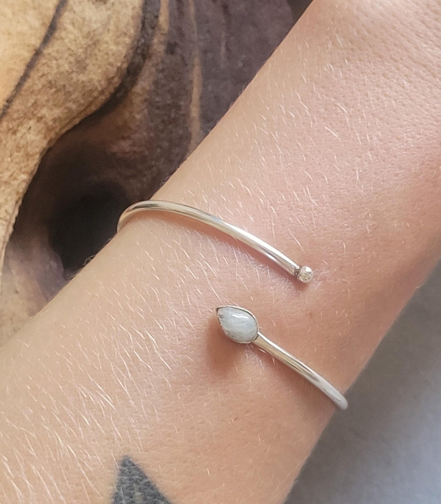 Silver bangle / Silver bracelet / Bracelet / Silver / Cute/ Boho / Minimal / Minimalist / Minimal / Elegant / Stackable