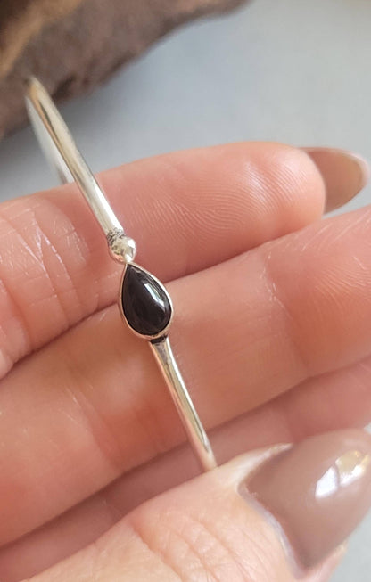 Silver bangle / Silver bracelet / Bracelet / Silver / Cute/ Boho / Minimal / Minimalist / Minimal / Elegant / Stackable