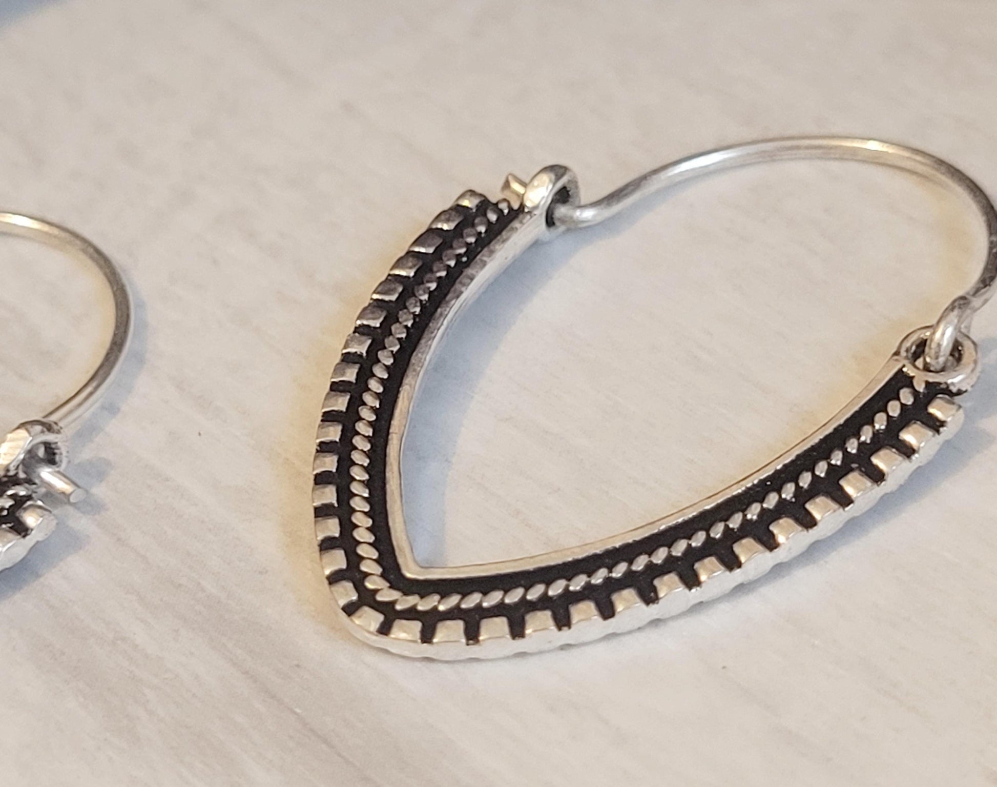 Dainty Silver Plated Hoop Earrings: Minimalist Bohemian Jewelry