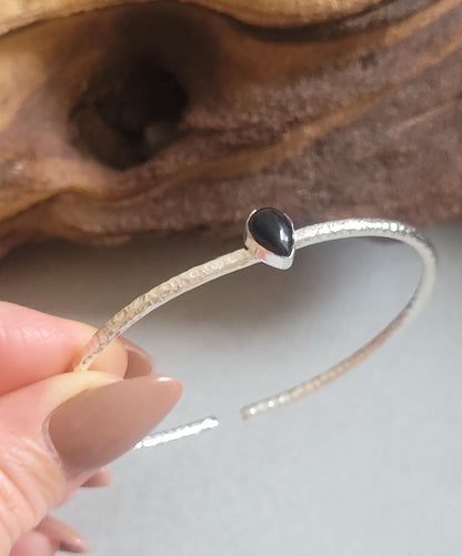 Silver bangle / Silver bracelet / Bracelet / Silver / Cute/ Boho / Minimal / Minimalist / Minimal / Elegant / Stackable