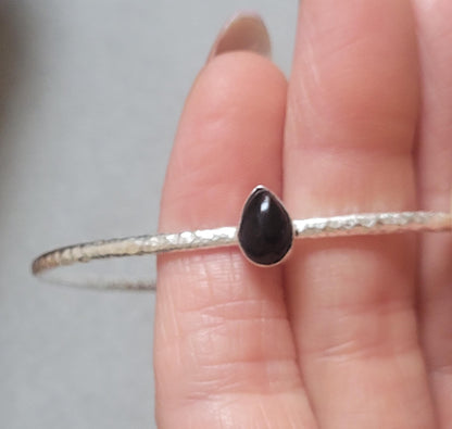 Silver bangle / Silver bracelet / Bracelet / Silver / Cute/ Boho / Minimal / Minimalist / Minimal / Elegant / Stackable