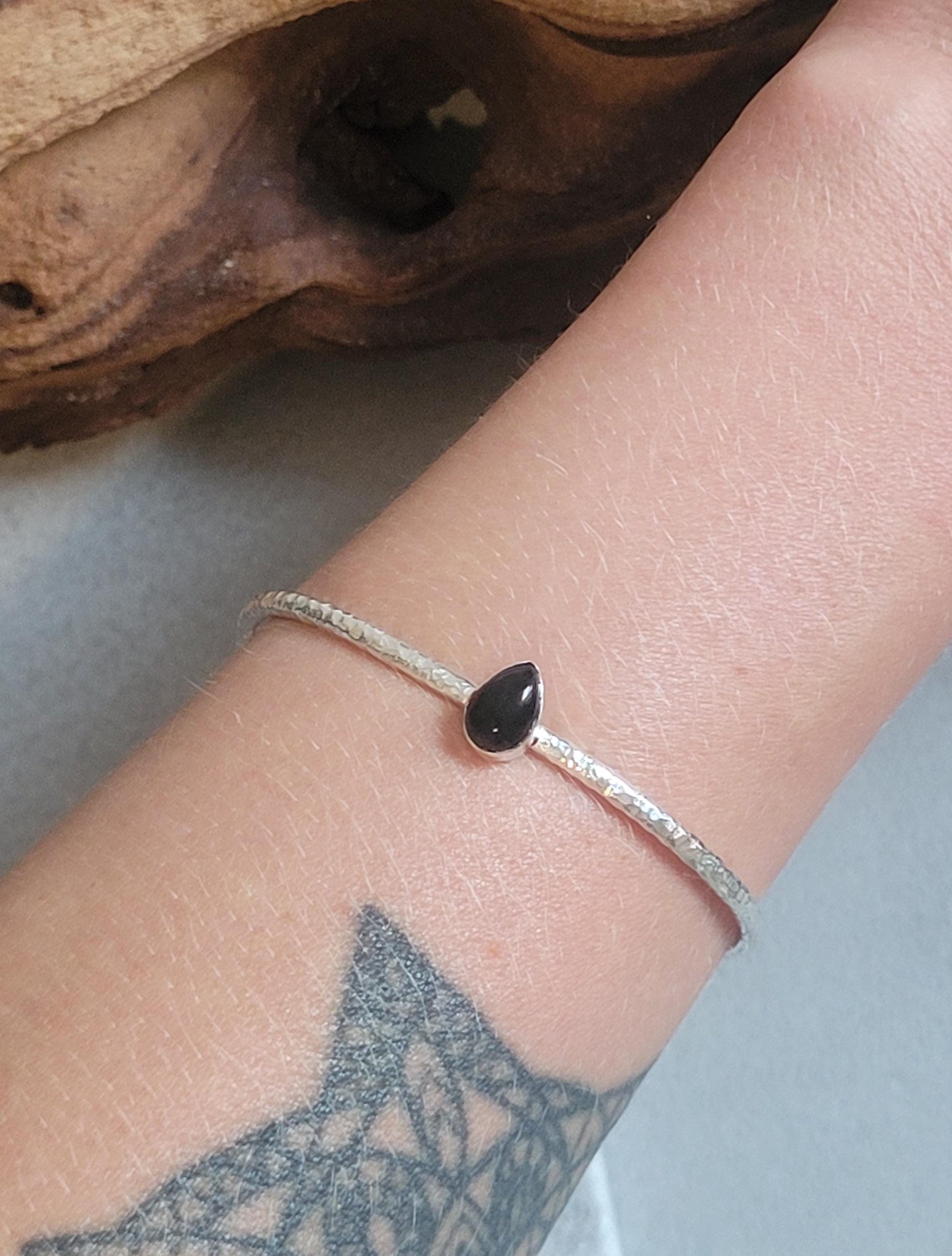Silver bangle / Silver bracelet / Bracelet / Silver / Cute/ Boho / Minimal / Minimalist / Minimal / Elegant / Stackable