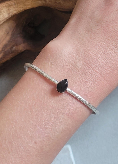 Silver bangle / Silver bracelet / Bracelet / Silver / Cute/ Boho / Minimal / Minimalist / Minimal / Elegant / Stackable