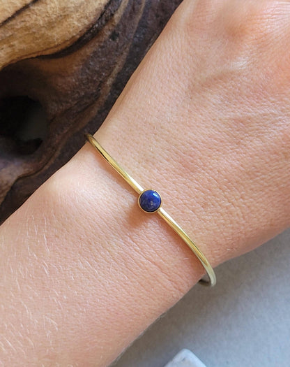 Brass bangle / Gold bracelet / Bracelet / Golden / Brass / Boho / Minimal / Minimalist / Minimal / Elegant / Stackable