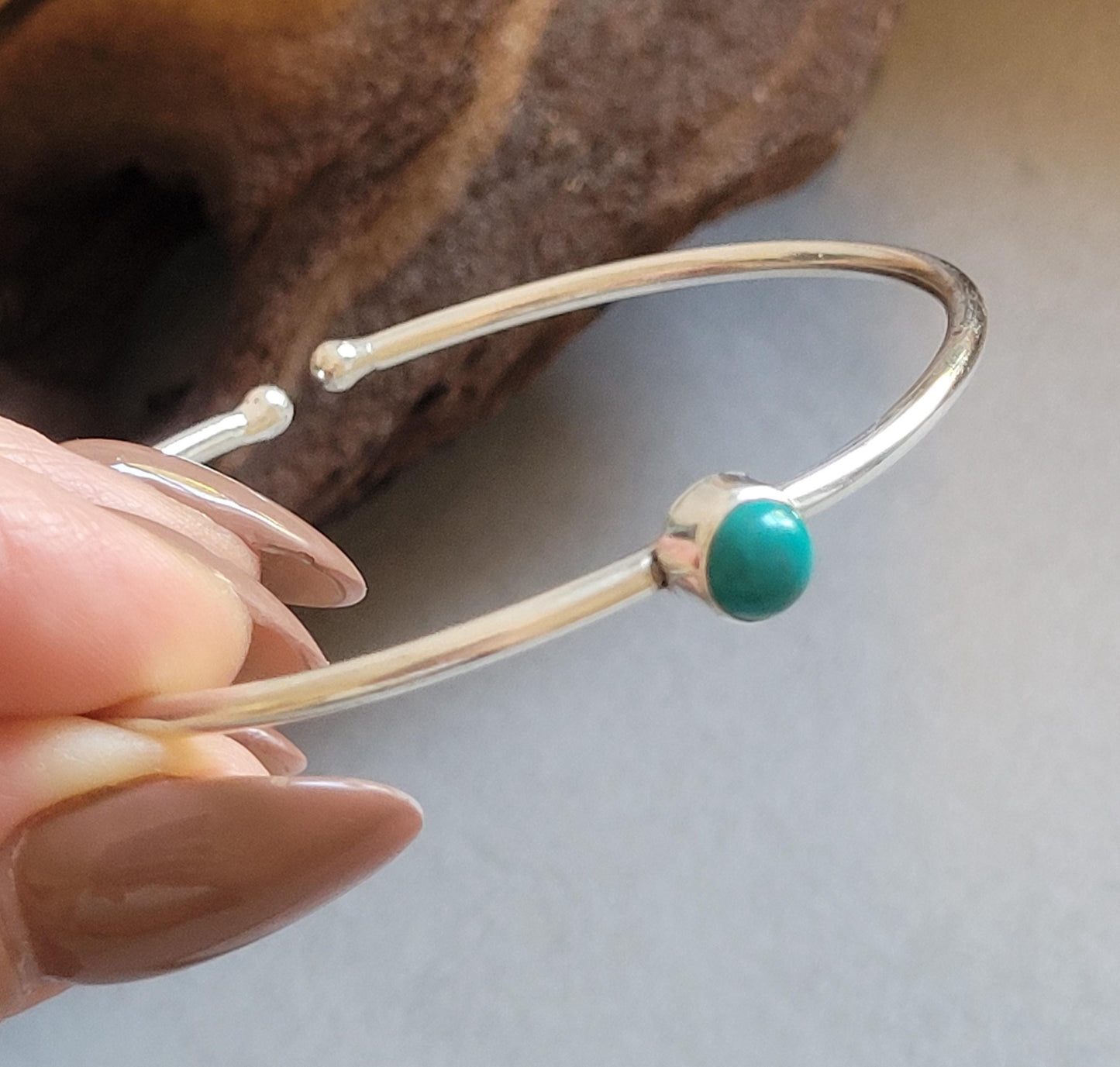 Silver bangle / Silver bracelet / Bracelet / Gift idea / Boho / Minimal / Minimalist / Minimal / Elegant / Stackable