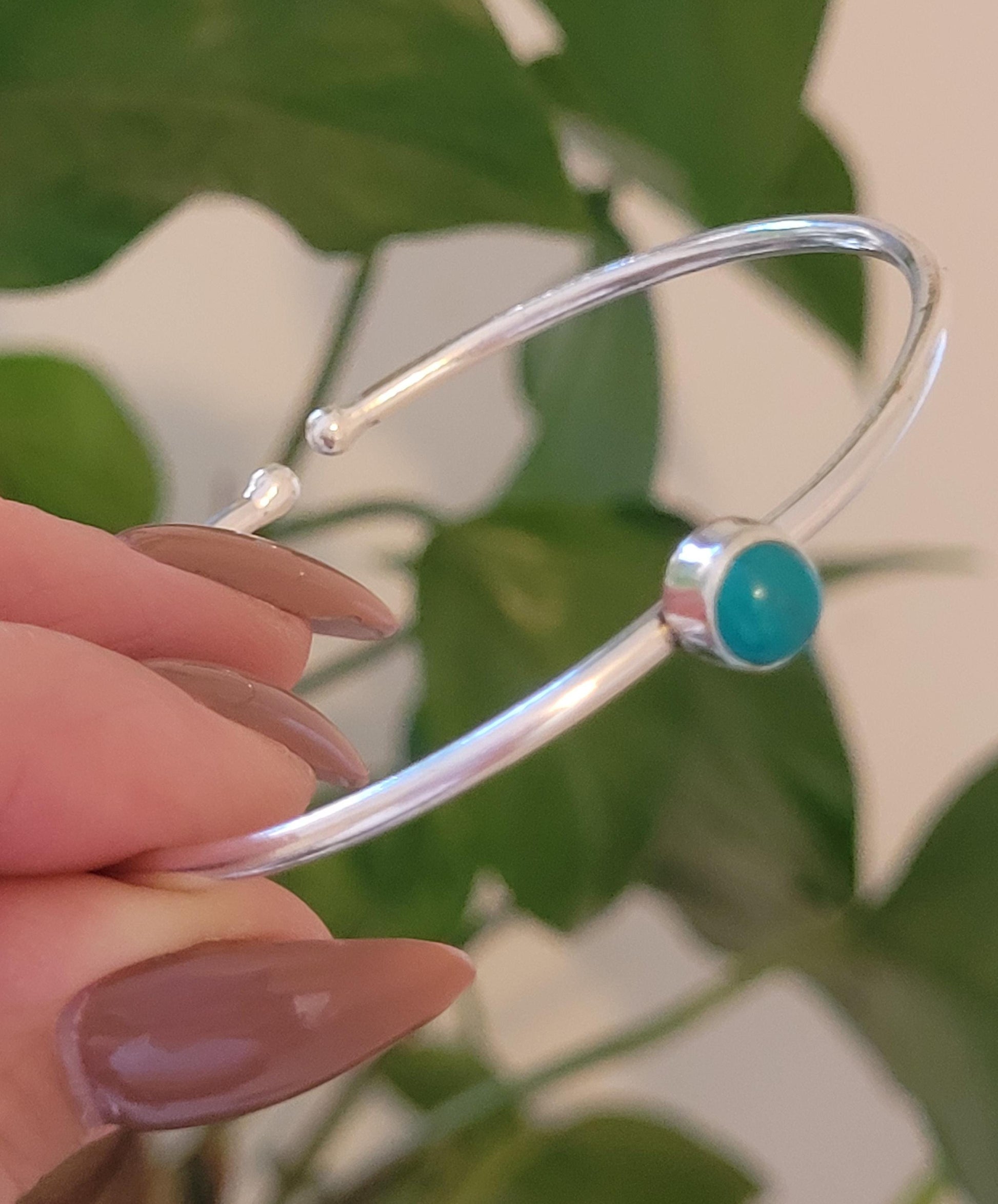 Silver bangle / Silver bracelet / Bracelet / Gift idea / Boho / Minimal / Minimalist / Minimal / Elegant / Stackable