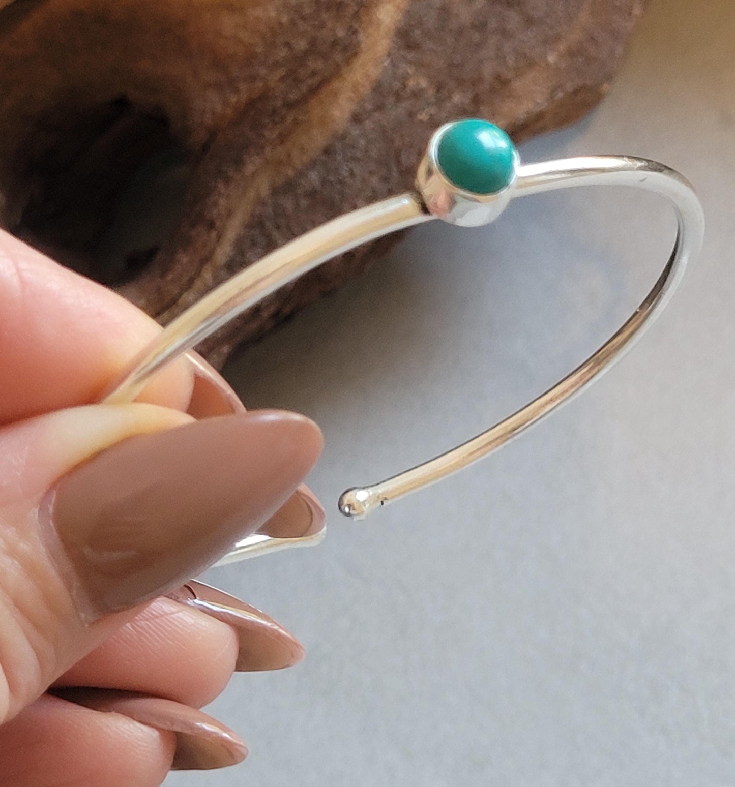 Silver bangle / Silver bracelet / Bracelet / Gift idea / Boho / Minimal / Minimalist / Minimal / Elegant / Stackable